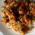 Delicious Salted chicken and pepper