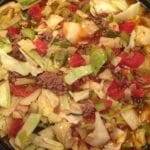 CABBAGE SOUP WITH HAMBURGER