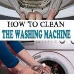 HOW TO CLEAN YOUR WASHING MACHINE