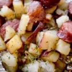 oven roasted smoked sausage and potatoes