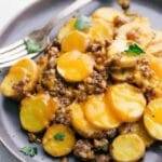 CROCKPOT CHEESY POTATOES