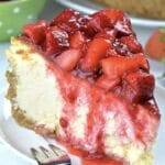 No-Bake Strawberry Cheesecake