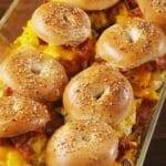 Bagel Breakfast Sliders