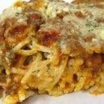 Baked Cream Cheese Spaghetti