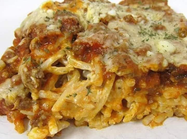 Baked Cream Cheese Spaghetti – tastyrecipesfood