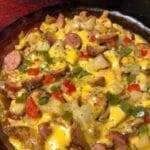 Cheese, Potato and Smoked Sausage Casserole