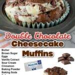 Chocolate Cheesecake Muffins