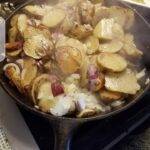 FRIED POTATOES AND ONIONS