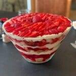STRAWBERRY CHEESECAKE TRIFLE