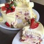 Strawberry Milk Cake