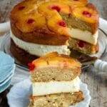 Pineapple Upside Down Cheesecake