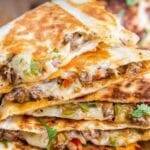*Cheese Steak Quesadillas*