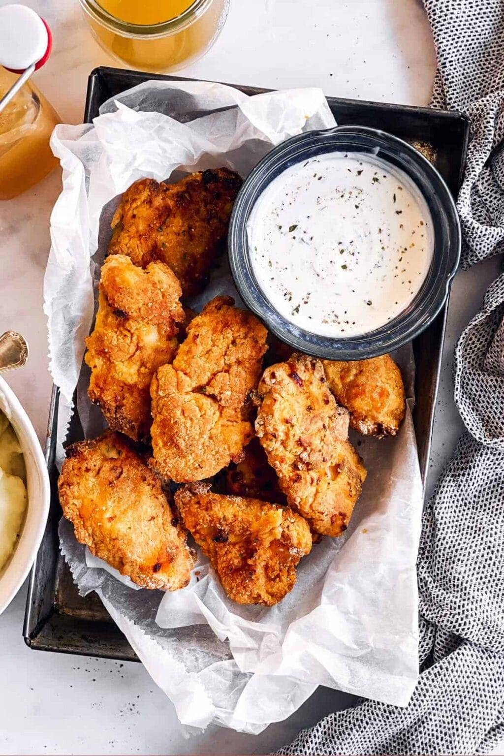Buttermilk Oven Fried Chicken Easy Recipes