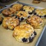 Sweet Blueberry Biscuits