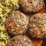 *HAMBURGER STEAKS WITH ONION GRAVY*