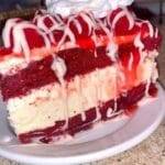red velvet cheesecake