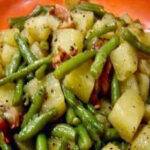 Ham-Crockpot-Green-Beans & Potatoes￼￼
