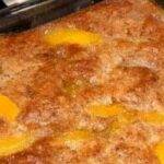 Old Time Oven Peach Cobbler