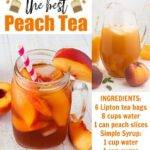 SOUTHERN PEACH TEA