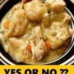 Crockpot Chicken and Dumplings