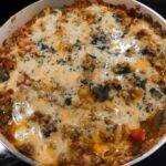 Ground Beef And Peppers Skillet