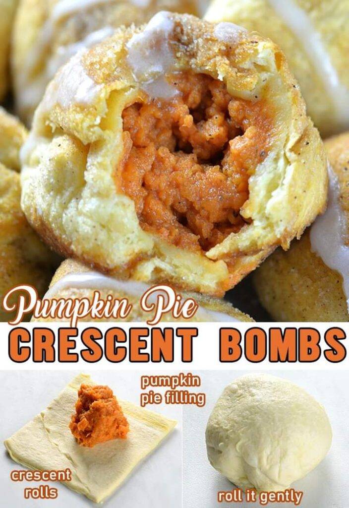 Pumpkin Pie Bombs