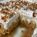 Toffee Butterscotch Poke Cake