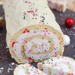 CHRISTMAS VANILLA ROLL CAKE