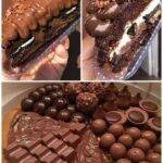 Hershey’s Chocolate Cheesecake Cake