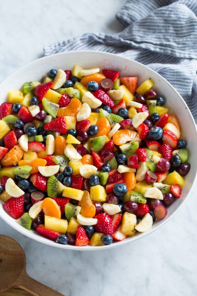 Honey Lime Rainbow Fruit Salad Grandmas Recipe 2823