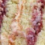Raspberry Filled Coconut Cake