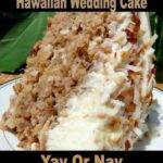HAWAIIAN WEDDING CAKE WITH WHIPPED CREAM CHEESE FROSTING