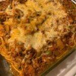 Baked Cream Cheese Spaghetti