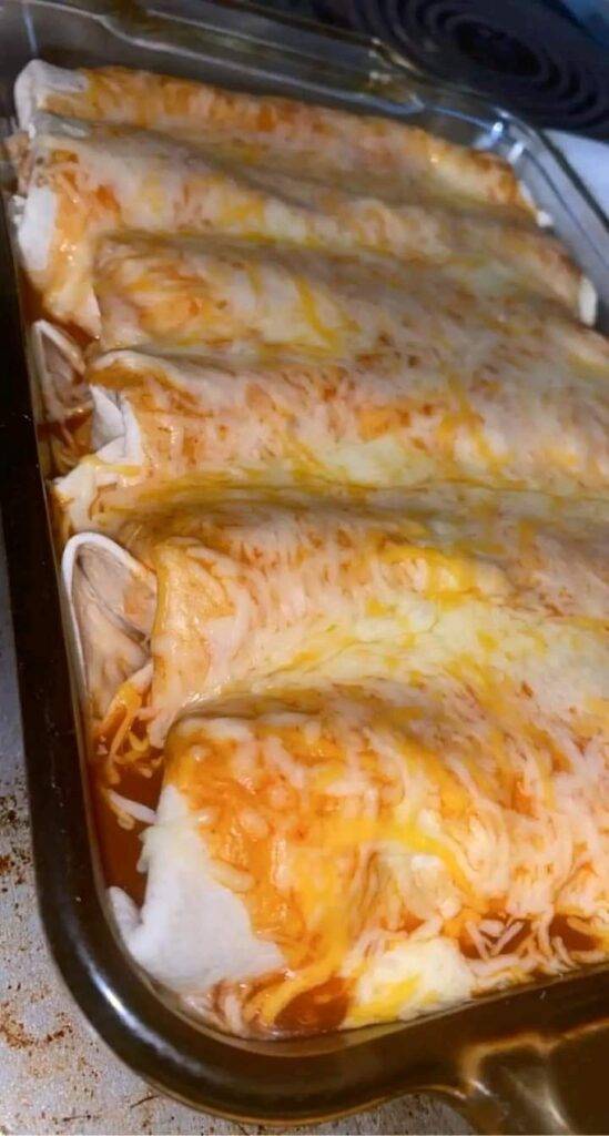 Cream Cheese Chicken Enchiladas are a wonderful dinner for a weeknight
