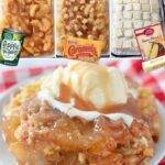 Easy Caramel Apple Cobbler Dump Cake