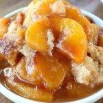 Peach cobbler