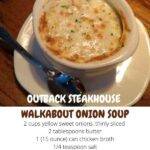 Outback Steakhouse Walkabout Onion Soup