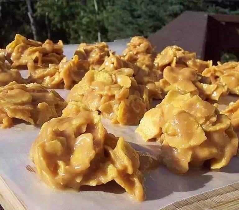 GRAMA’S CORN FLAKE PEANUT BUTTER COOKIES Easy Recipes