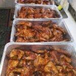 grilled chicken drumsticks with bourbon