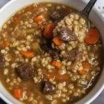 Beef and barley soup