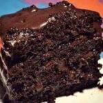 Double fudge cake