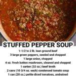 Stuffed Pepper Soup