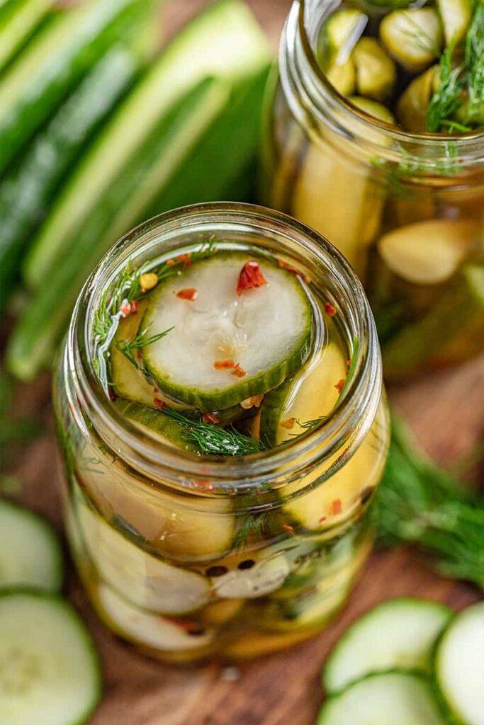 Refrigerator Pickles