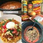SLOW COOKER SMOTHERED FRITOS TACO BOWLS (EASY)