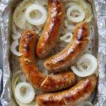 Never cooked these brats this way before, but such a winning recipe!