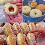 Air Fryer Donuts – 4 ingredients these are the BEST!!