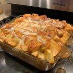 CARAMEL APPLE CINNAMON ROLL LASAGNA