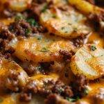 Cheesy Ground Beef and Potato Casserole