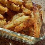 Baked Garlic Parmesan Potato Wedges