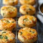 These babies smelled amazing once they came out of the oven. Everyone grabbed a piece, we stuffed ourselves before dinner